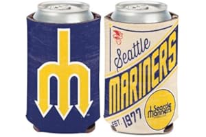 WinCraft Seattle Mariners Can Cooler Vintage Design