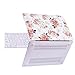 HDE MacBook Air 13 inch Case - Hard Shell Cover Keyboard Skin Fits Previous Generations A1466 A1369 (2008-2017) - Pink Flowers