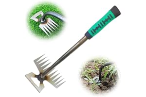 Gardening Weed Puller Tool, 2026 New Weeding Artifact Uprooting Weeding Tool, Durable Manganese Steel Hand Weeder Pulling Too