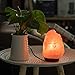 Himalayan Glow 904AC Himalayan Salt Lamp, 2-4lbs, Multicolor