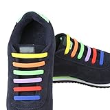 No Tie Shoelace Silicone Elastic Lace (Muti-color)