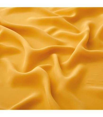 Amazon.com: Silk Georgette Chiffon Fabric Solid 100% Silk