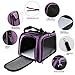 X-ZONE PET Soft Pet Carrier, Dog Travel Bag Portable Foldable Airline Approved Cat Carrying Bag with Shoulder Strap, 3 Sides Open Mesh Breathable Dog Carrier with Storage Pocket