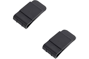 GaiRen 2 Pack Belt Clip for V4 with USB C Q7 Q2 V7 Q8 MS20, Referee Headset Accessory Motorcycle Helmet Clips Bracket Clip Mount