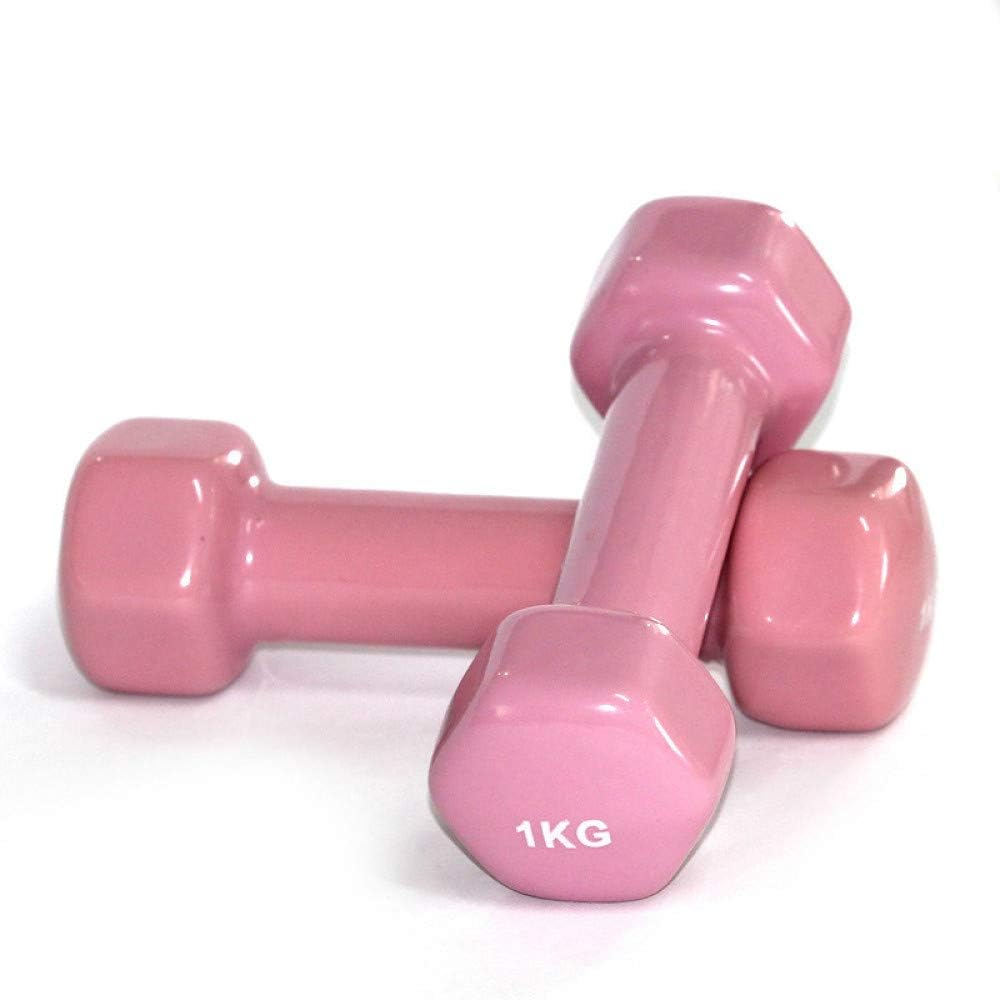Joseph Ladies Dumbbell Plastic Bone Hexagon Dumbbell Gym Pack Rubber Aerobics Equipment