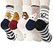 Womens Cute Animal Socks, Fun and Cool 100% Cotton Art Socks