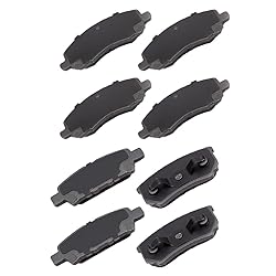 SCITOO D1285 D1037 Front Rear Ceramic Brake Pads