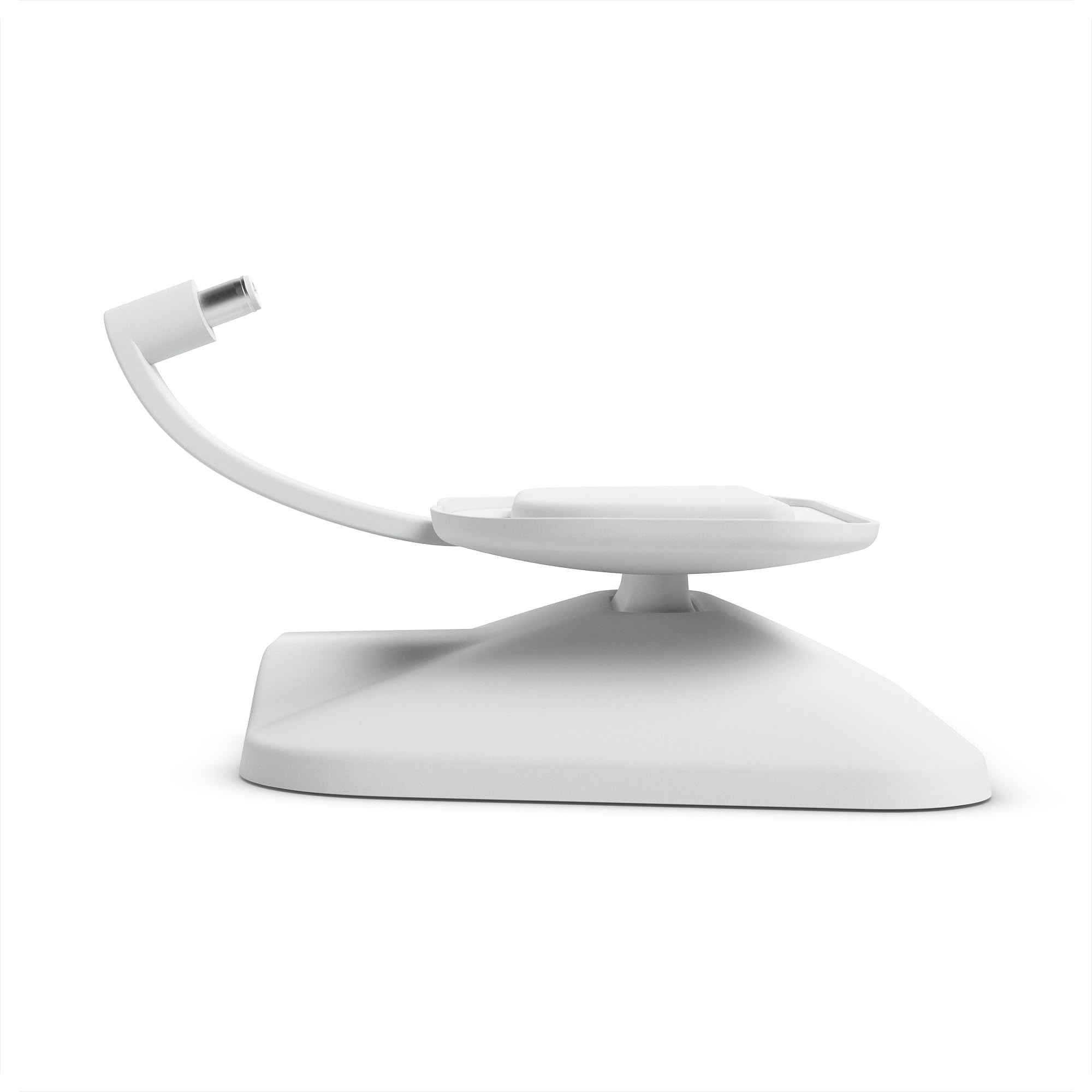 Echo Show 8 (3rd Gen) Adjustable Stand with USB-C Charging Port | Glacier White