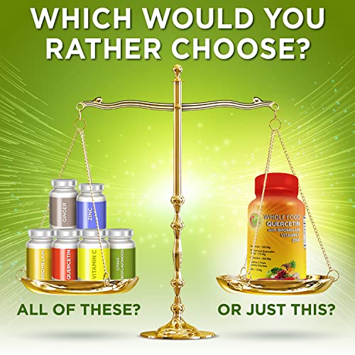 Quercetin with Bromelain, Vitamin C, and Zinc Phytosome Quercetin