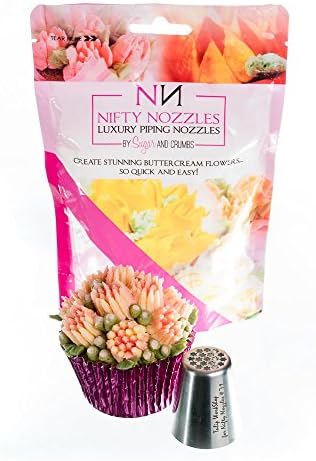 Piping Nozzle for Star Grass Cake Decoration - Made of Stainless Steel Dishwasher and Rust Proof – 71-L