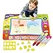 Guardhome Magic Water Mat Painting Large Doodle Mat Suitable for 2 3 4 5 Years Boys Girls for Old Children Creative Painting Water Magic Mat Toddler Toys (1Doodle Mat 4 Pens 8 Painting Models)