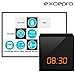 EXCEPRO WiFi Wireless IP Security Hidden Nanny Camera Clock, Enhanced Night Vision Cam, Remote Live Video, Free App for IOS/Android Phone/PAD, DC/Battery, No Audio