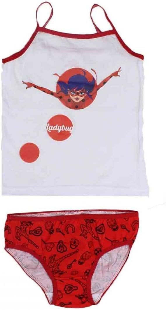 Miraculous LadyBug Girls Underwear Set RED 2/3 Years Amazon.co.uk