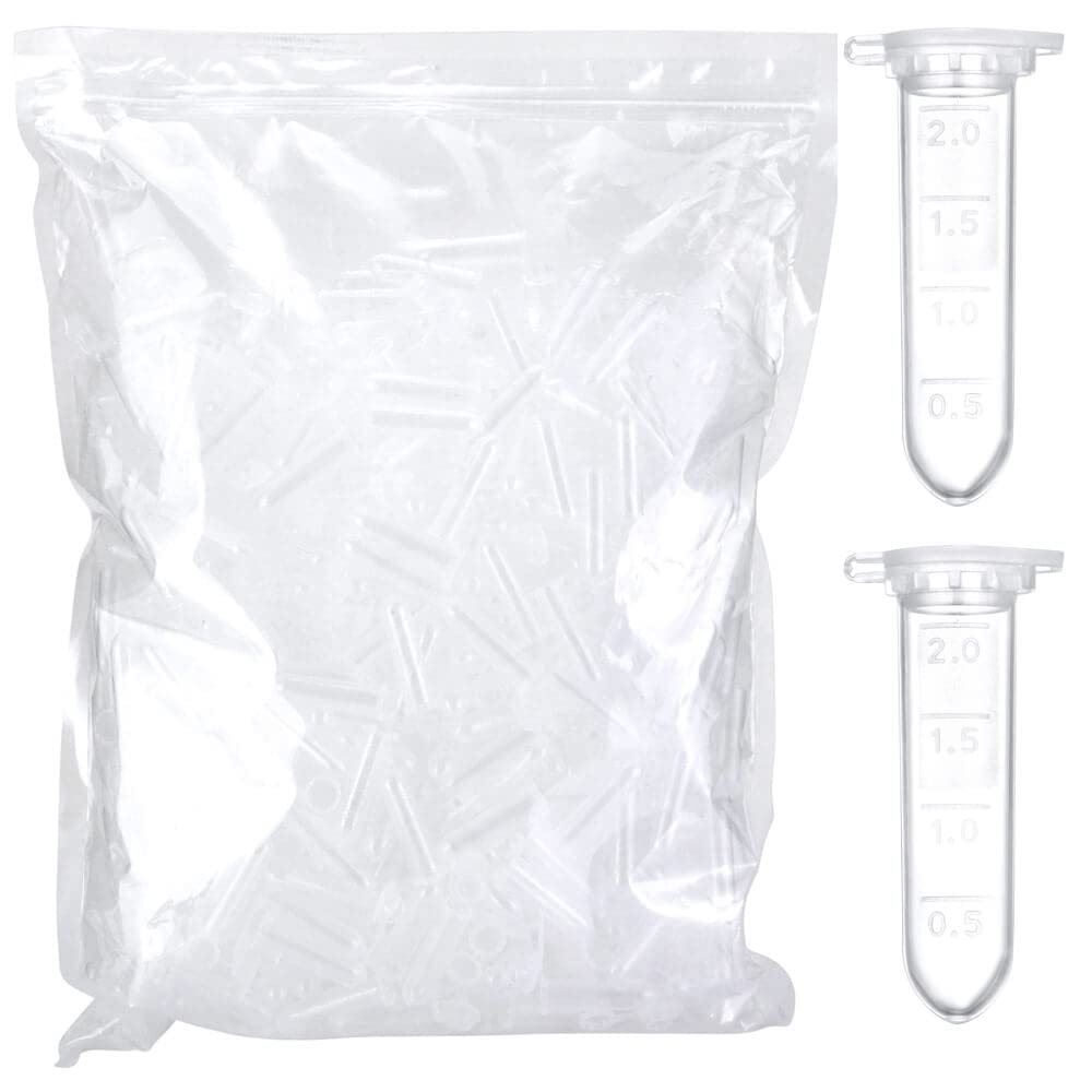 BKMAMLAB 2ml Microcentrifuge Tubes 500pcs, EO