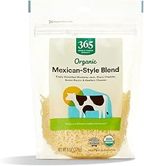365 by Whole Foods Market, Organic Mexican-Style Cheese Blend, Shredded, 6 Ounce