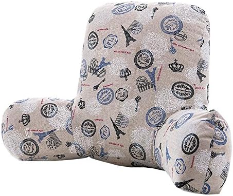 Cute Leaf / Cat / Eiffel Tower / Dandelion Sofa Bed Pillow Cushion - Lumbar Support Pillow - Office Car Chair Lumbar Pillow (G)