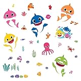 RoomMates RMK4303SCS Baby Shark Peel and Stick Wall