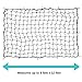 4’ x 6’ Bungee Cargo Net Stretches to 8’ x 12’, 5mm Rubber Rope, Thick Cord, Spider Web Netting, Heavy Duty Mesh, Accessories, Storage Tarp, for Car Trunk, Trailer, Pickup, Roof Rack w/Hooks & Clips