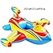 HSOMiD Inflatable Airplane Baby Kids Toddler Infant Swimming Float Seat Boat Pool Ring (D type)