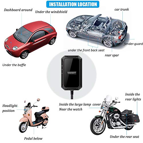 Car GPS Tracker, 3G GPS Vehicle Tracker Real Time Positioning Anti Theft Tracking Device GPS Locator,Support Android and iOS [Lifetime Service] - Thumbnail 5