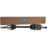 TRQ Front Left CV Axle Assembly | For 07-12 Dodge Caliber 07-17 Jeep Compass 07-17 Patriot