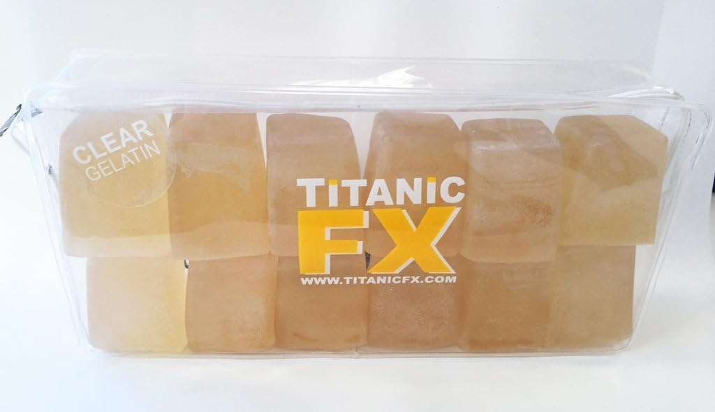 Titanic FX Prosthetic Gelatin - Clear/Un-Coloured (1KG)