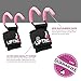 Weight Lifting Hooks for Women - Gym Essentials for Women Weightlifters - Padded Wrist Straps with Pink Hooks - Increase Your Deadlift Performance - Workout Accessories for Women