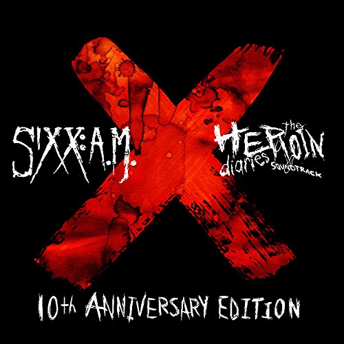 Album Art for 10th Anniversary Heroin Diaries LP Book Deluxe by Sixx:A.M.