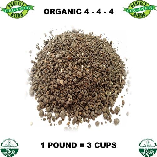 Perfect Blend Organic Fertilizer 4-4-4-10 Pounds - Try It Bag - 30 Cups