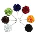 WRISTCHIE Men's Lapel Pin Flower Handmade Boutonniere Pin for Suit (Pack of 7) (Style 3)