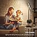 Floor lamp, Lamps For Living Room, LED Dimmable Modern Tall Standing Pole Light, TECKIN Touch Control Reading Light for Bedrooms Offices,3000K Warm White, 20W, Black