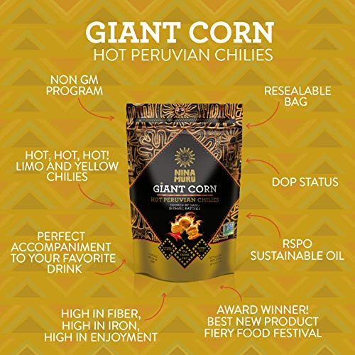 image for NINA MURU ANDEAN FIRED GRAIN Giant Inca Corn and Root Chips Variety 3-