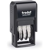 New Trodat Printy 4810 Self Inking Small Date Stamps Blue Ink