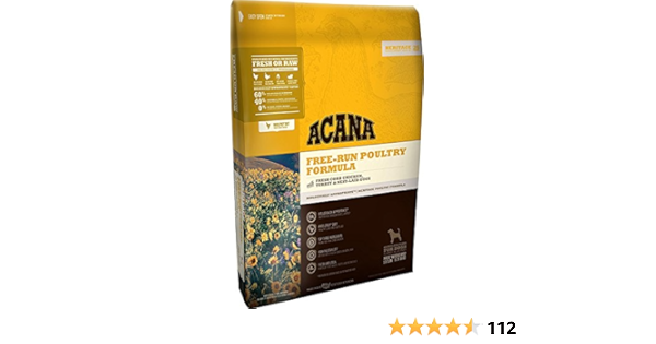 acana heritage free run poultry