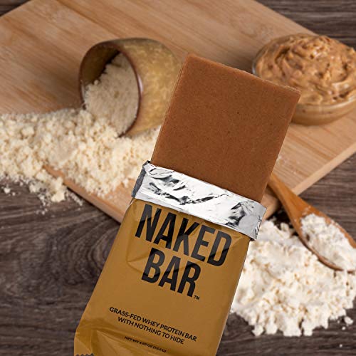 image for NAKED nutrition NAKED Protein Bar Sample Pack - 1 Chocolate and 1 Pean