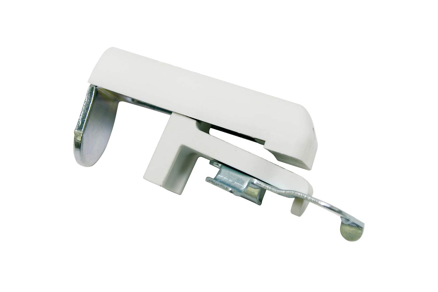 Gardinia Clamp Bracket For Blinds, 2-Pack, White, Metal/Plastic, Adjustable Range 6-30 mm, 0.1, 7034