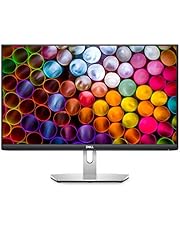 Dell S2421H 24 Inch Full HD 1080p Monitor, IPS Ultra-Thin Bezel, 2 x HDMI Ports, Built-in Speakers, Silver