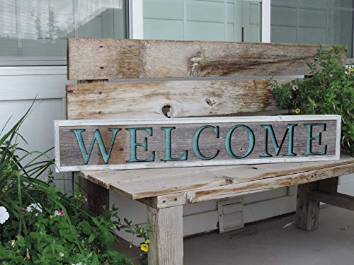 Amazon Com Welcome Sign For The Front Door Wooden Pallet Welcome