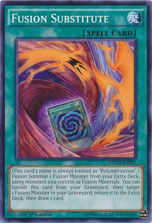 Yu-Gi-Oh! - Fusion Substitute (NECH-EN081) - The New Challengers - 1st Edition - Common