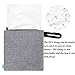 UTOTEBAG 2pcs Wet Dry Bag for Baby Cloth Diapers Wet Bag with Adjustable Handle & 2 Zip Pockets (Reusable, Water-resistant, Washable)
