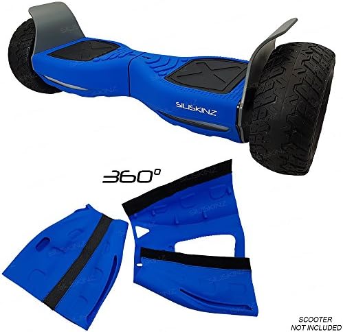 SILISKINZ® Hoverboard Silicone Jelly Case Cover - pour Tout Terrain 8.5"Swegway 2 Wheel Smart Scooter