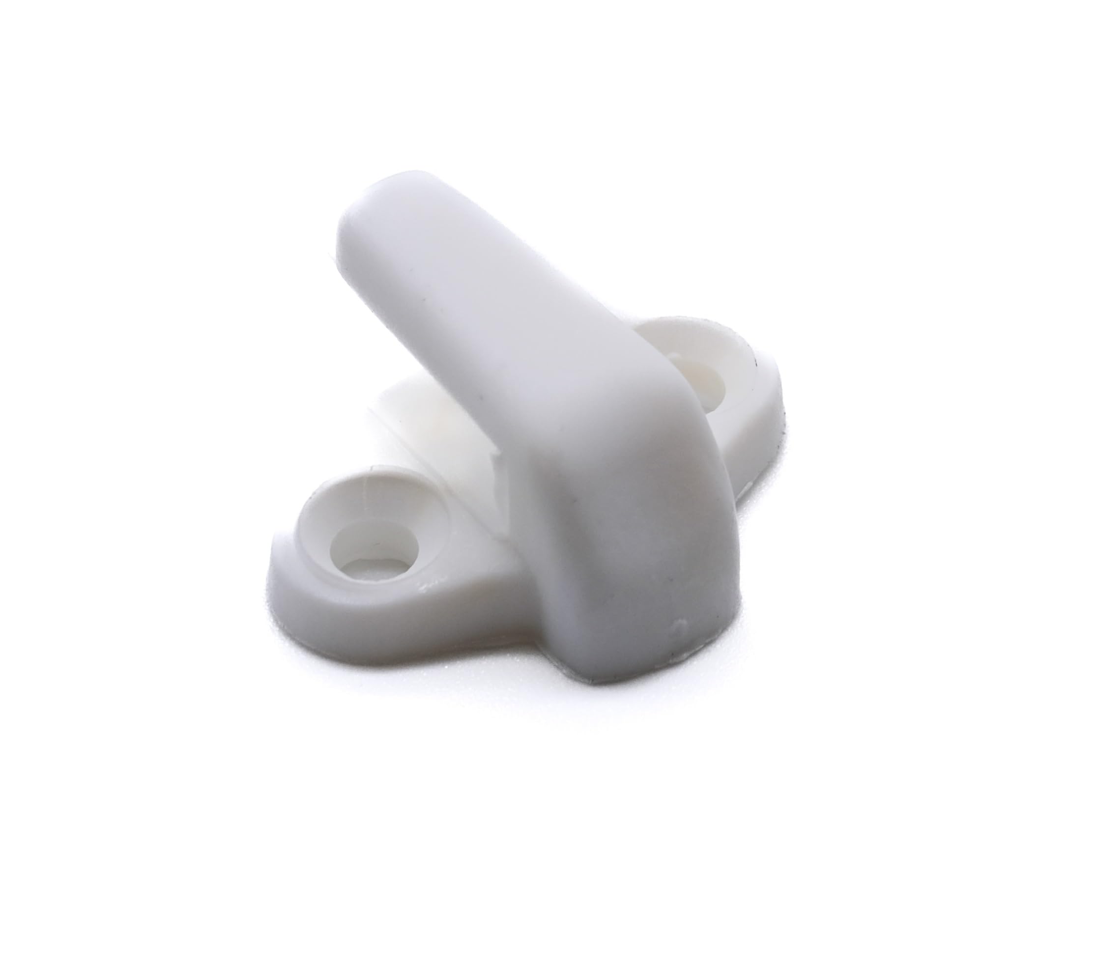 Lacing bungee hooks made from heavy duty nylon (White)