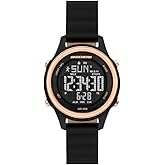 Skechers Women's Fairhaven Digital Black Silicone Watch (Model: SR6347)