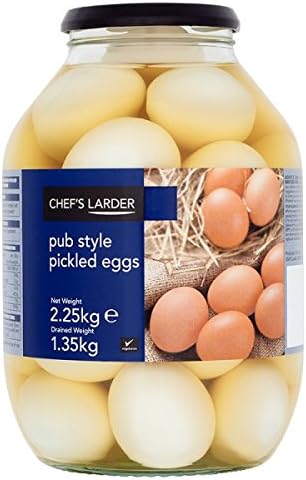 Chef's Larder Pub Style Pickled Eggs 2.25kg (Drained Weight 1.35g)