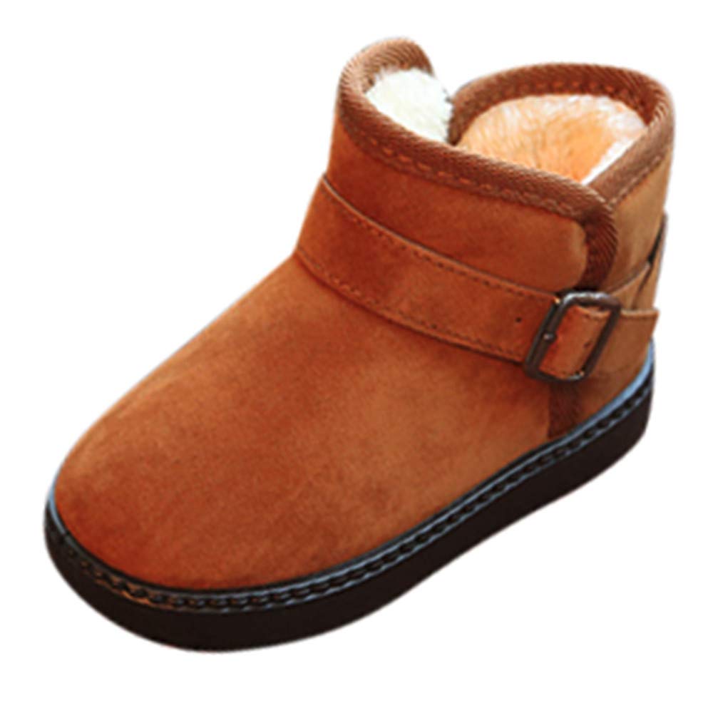  Winter Kids Warm Plus Velvet Non Slip Fashion