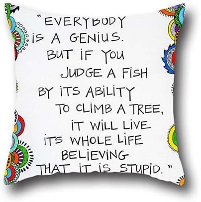 Koxuy Bby Einstein Throw Pillow Cover Cushion Case Sham Gift Cushion Cover Green 20*20