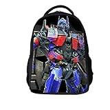 GD-fashion Transformers Bumblebee Optimus Prime Backpack-Boys Back to School Bookbag-Lightweight Backpack for kids
