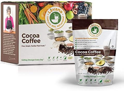 Levana Meal Replacement Cocoa-Coffee 10 Pouches (10X 50 Gram Pouch)