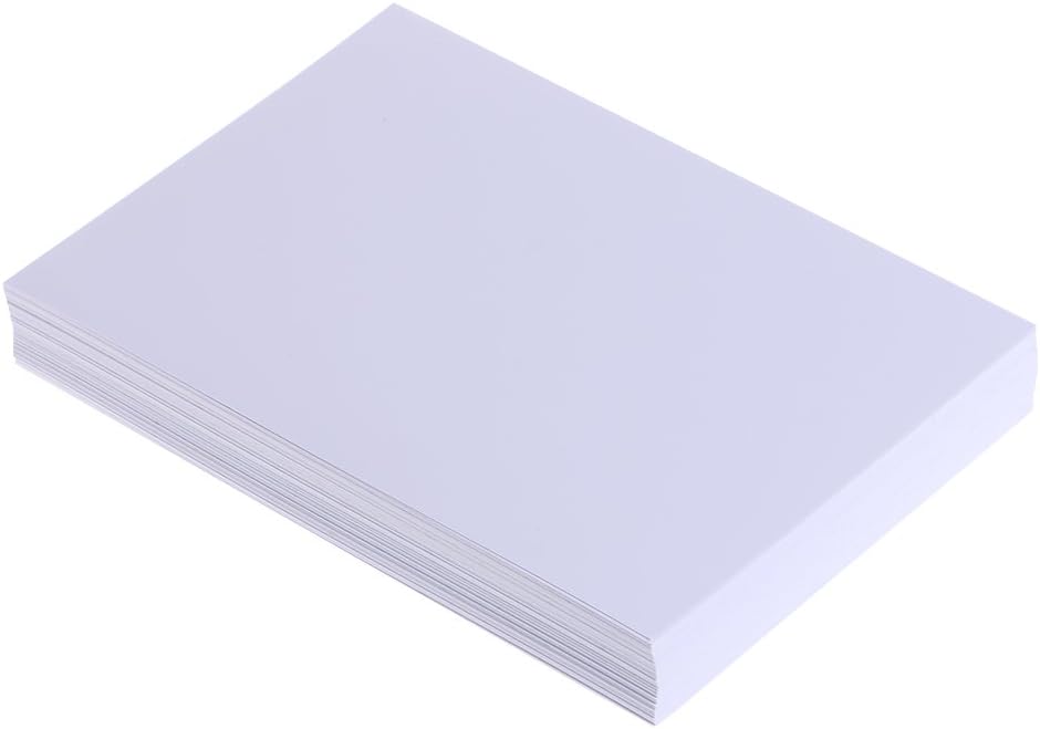 100 Sheets Glossy 4R 4"x6" Photo Paper 200gsm for Inkjet Printers