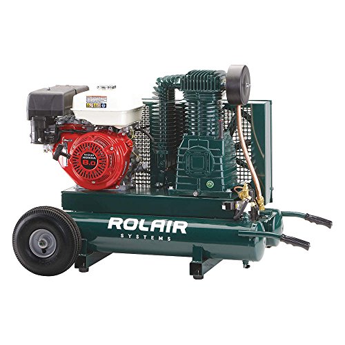 Rolair - 8422HBK119-0001 - 9 gal. 9.0 HP Wheelbarrow Portable Gas Air Compressor